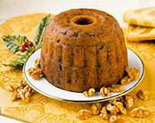 Try our Walnut Fall Harvest Plum Pudding (Cake). Home-made goodness!