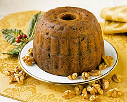 Our gift of the month is Walnut Fall Harvest Plum Pudding (Cake). Try it today!