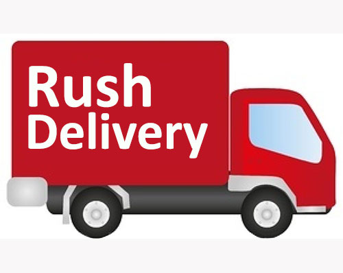 Try our Rush Delivery