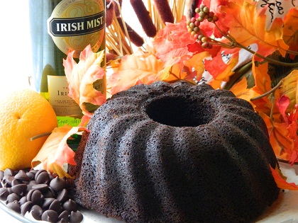 Irish Whiskey Cake - Guinness Chocolate Orange Irish Whiskey Cake w/ Irish  Mist